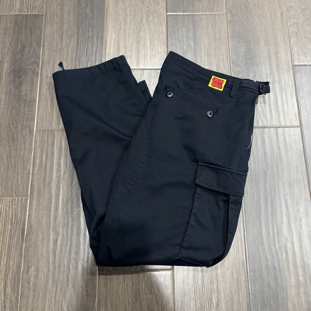 Empyre Loose Fit Black Cargo Skate Pants Black 40